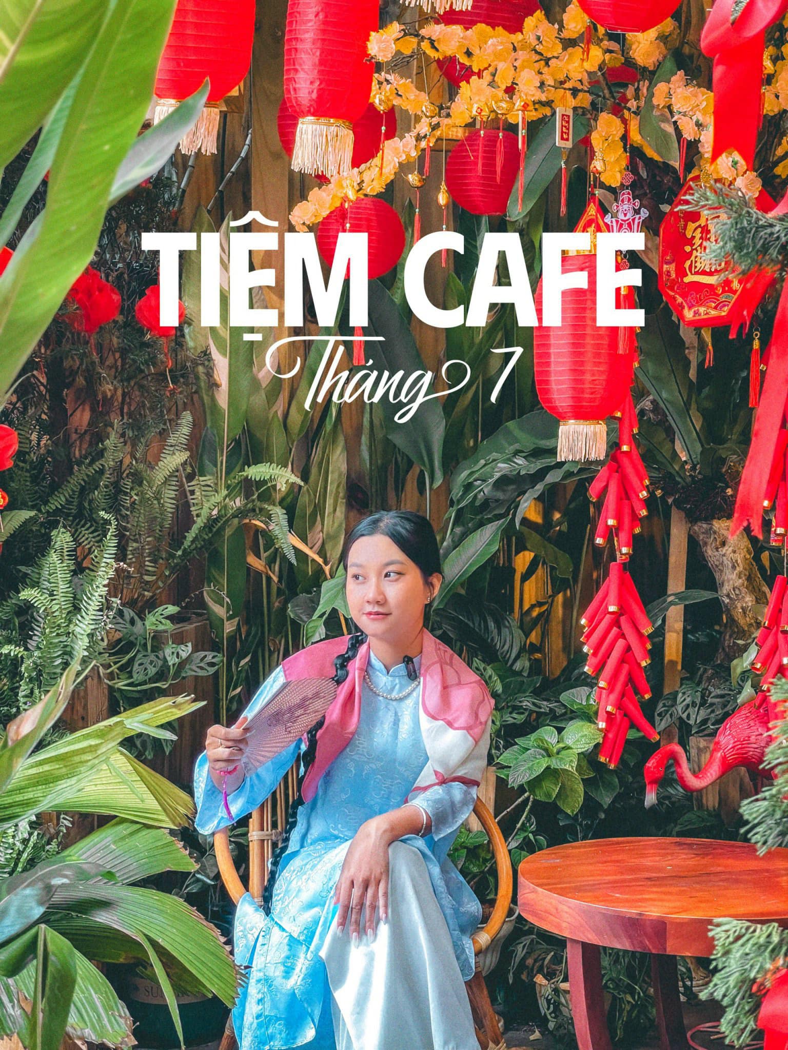 Top quán cafe trang trí Tết 2025 đẹp ở Sài Gòn 2